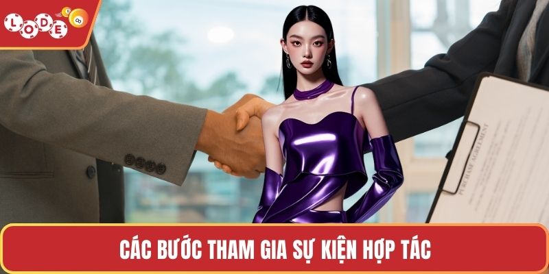 Các bước tham gia sự kiện hợp tác