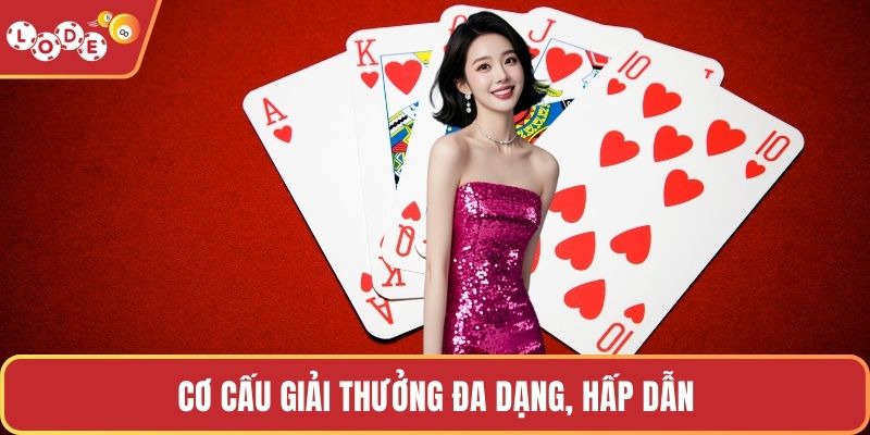 Cơ cấu giải thưởng đa dạng, hấp dẫn